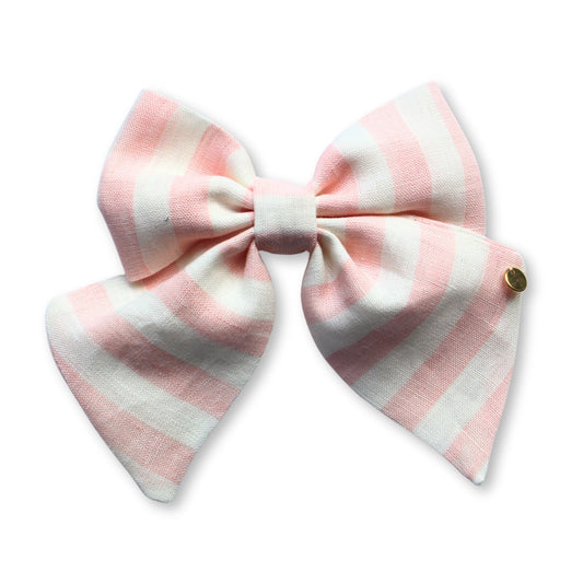 Candy Stripe Sailor Bow Tie