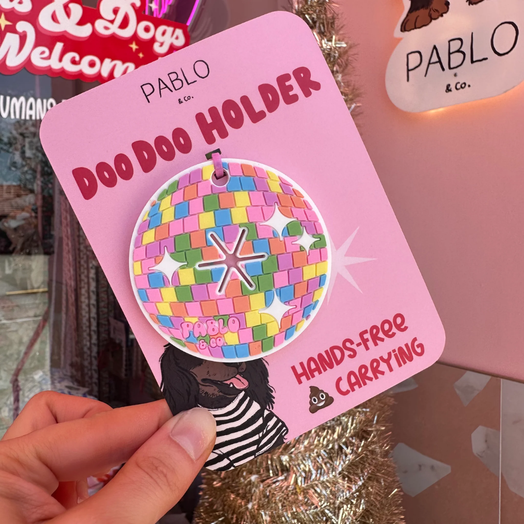 Disco Ball Doo Doo Holder