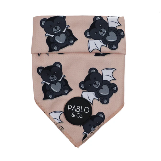 The Vampire Teddy Bear Dog Bandana