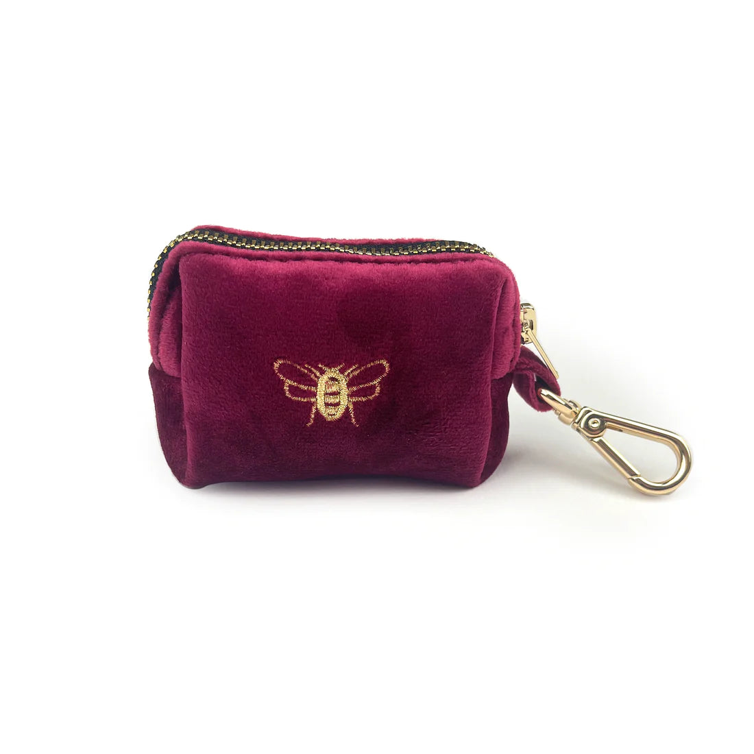 Queen Bee Velvet Waste Bag Holder